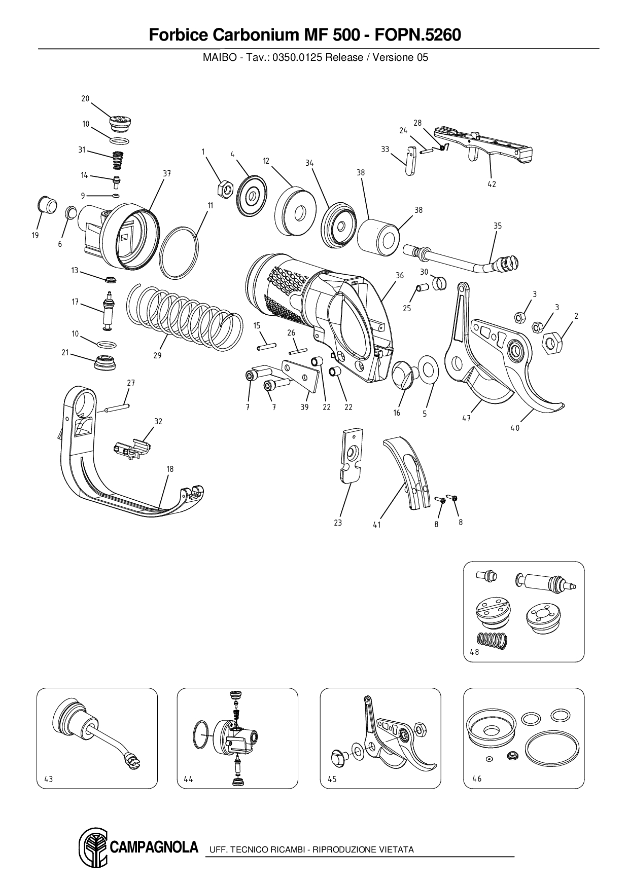 FOPN.5260_Forbice Carbonium MF 500